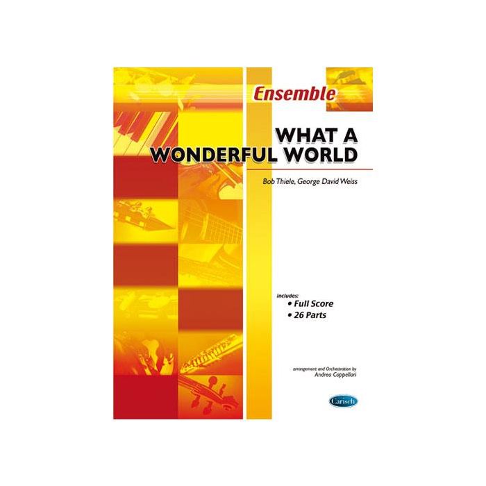 Thiele Weiss What a Wonderful Word full score e parti for Ensambe main product photo