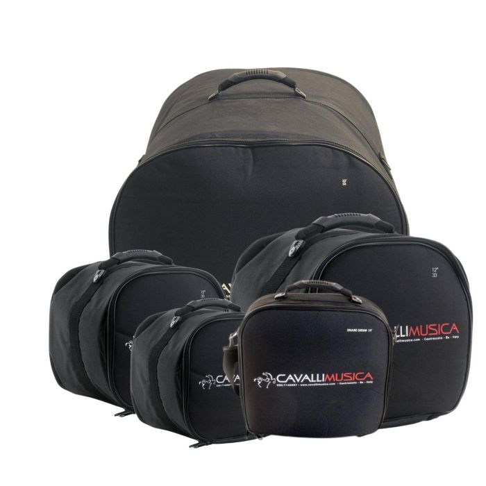 Set borse batteria Cavallimusica 5pz 20/14/12/10/14 main product photo
