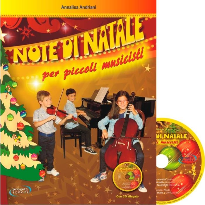 Andriani Note di Natale per piccoli musicisti main product photo