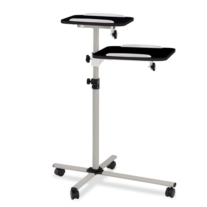 Carrello proiettore Pronomic PT-6 BK MKII 2 ripiani neri main product photo