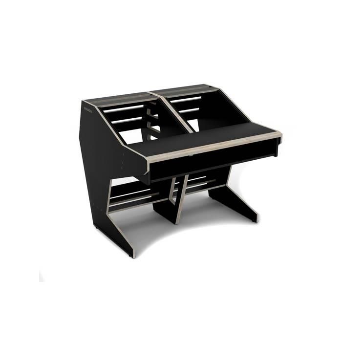 Workstation Sessiondesk QUINTAV 90S black con keyboard main product photo
