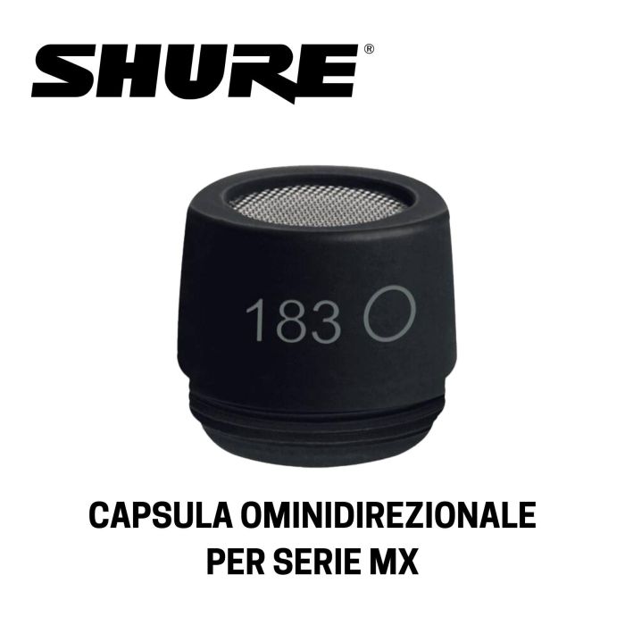 Capsula SHURE R183B main product photo
