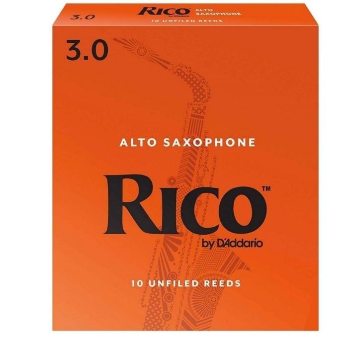Ance Sax Alto n.3 Rico By D'Addario 10pz RJA1030 main product photo