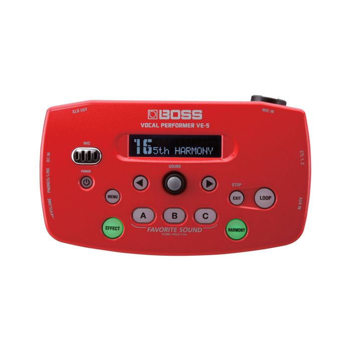 Effetto Voce Roland VE5 RD red main product photo