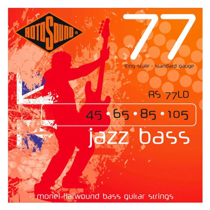 Corde basso elettrico Rotosound RS77LD Jazz Bass 45-105 main product photo