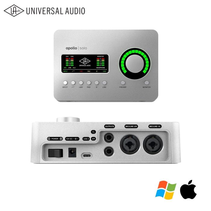 Universal Audio Apollo SOLO USB | Heritage Edition | USB3 main product photo