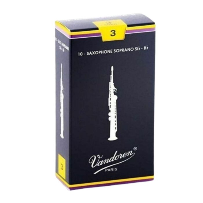 Ance Sax Soprano n. 3 Vandoren Traditional 10pz SR203 main product photo