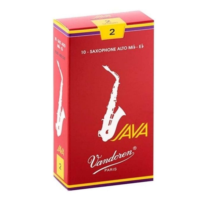 Ance Sax Alto n.2 Vandoren Java Red 10pz SR262R main product photo