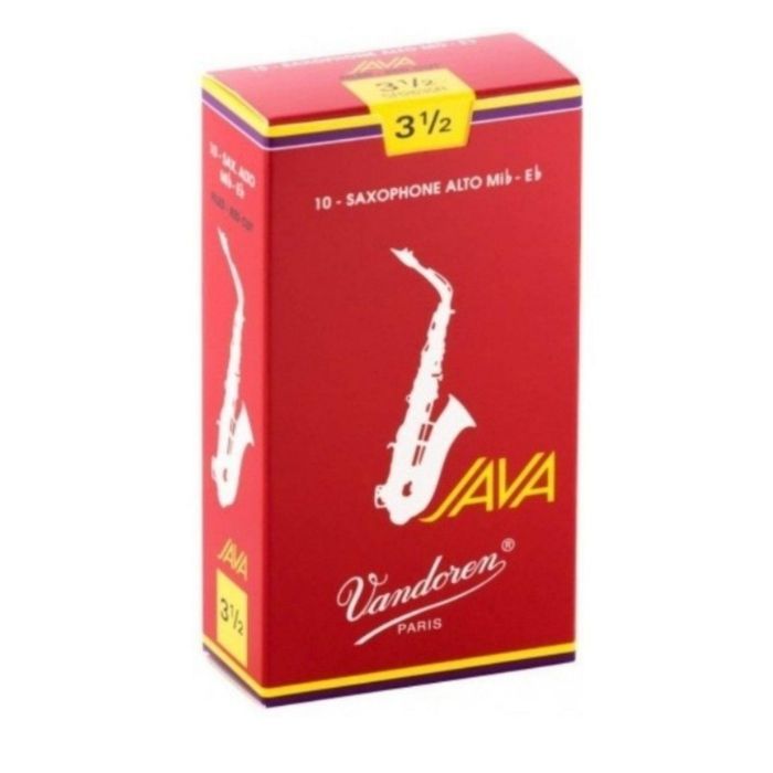 Ance Sax Alto n.3.5 Vandoren Java Red 10pz SR2635R main product photo