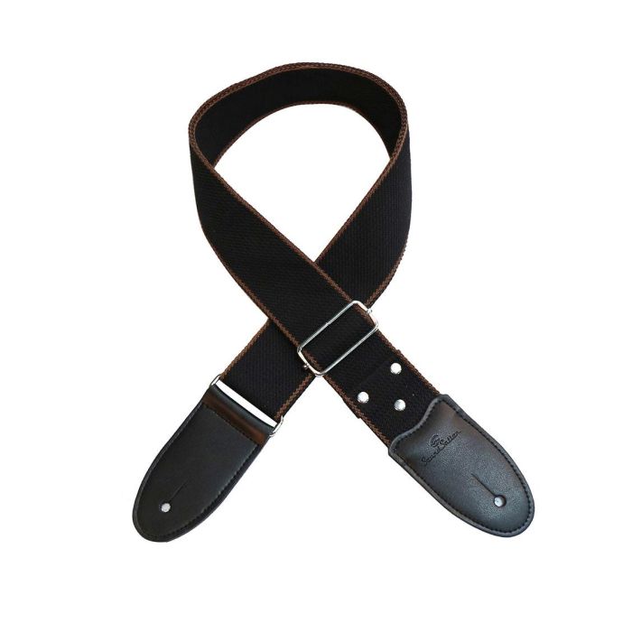 Tracolla chitarra Soundsation PCL-BK cotone black main product photo