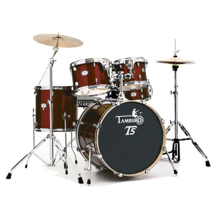 Tamburo T5 18" 5pz Red Sparkle main product photo