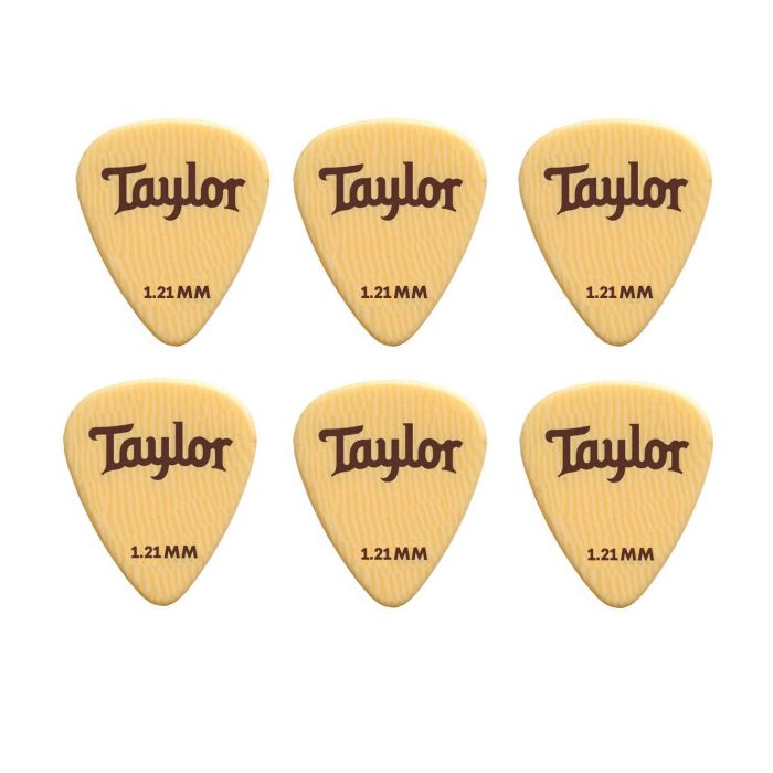 plettri Taylor 1.21mm 6pz ivoroid main product photo