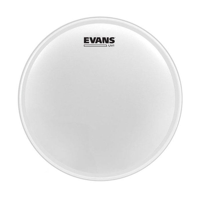 Pelle Evans 12" UV1 Coated - sabbiata per rullante e tom main product photo