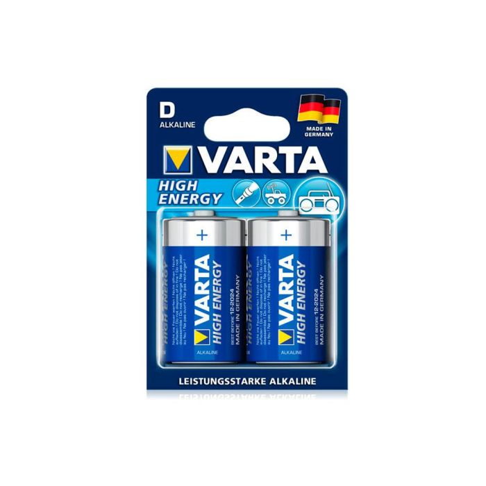 Batterie Torcia Varta D confezione2 pile main product photo