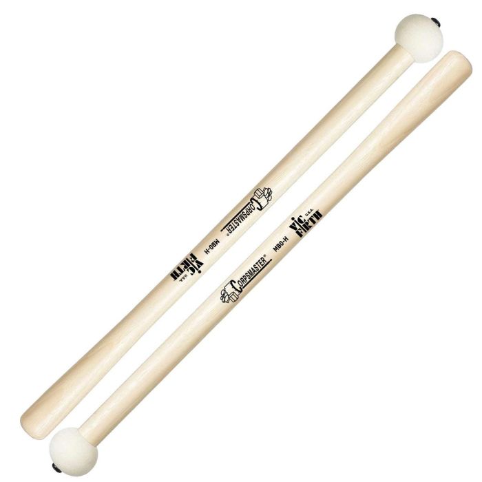 Mallets Grancassa Vic Firth MB0H testa extra piccola hard coppia main product photo