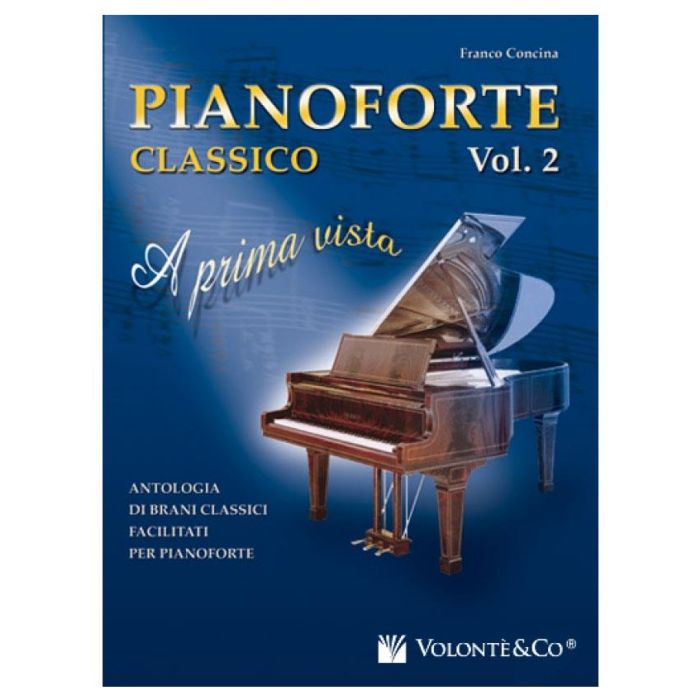 F.Concina Pianoforte Classico:A prima vista Vol.2 main product photo