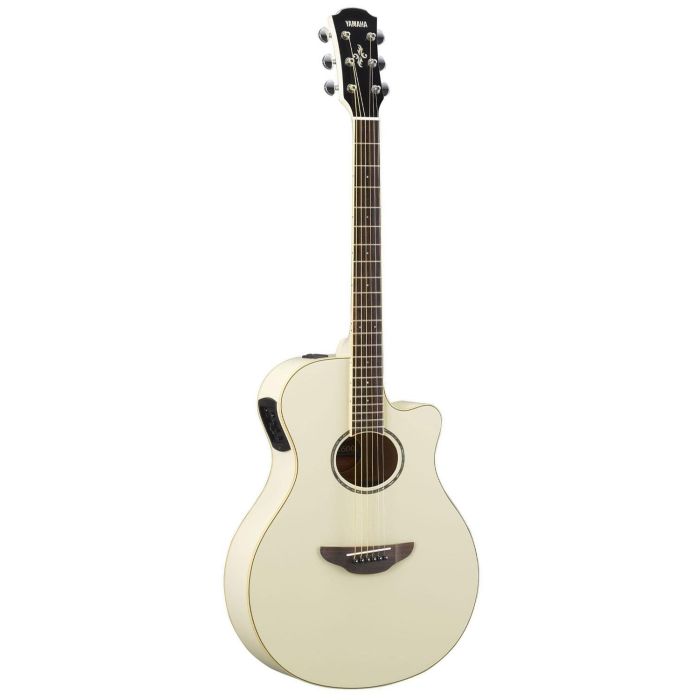Yamaha APX600 vintage white main product photo