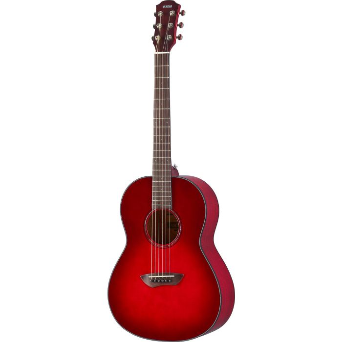 Chitarra Acustica Elettrificata Yamaha CSF1M Mini CRIMSN RED BURST con borsa main product photo