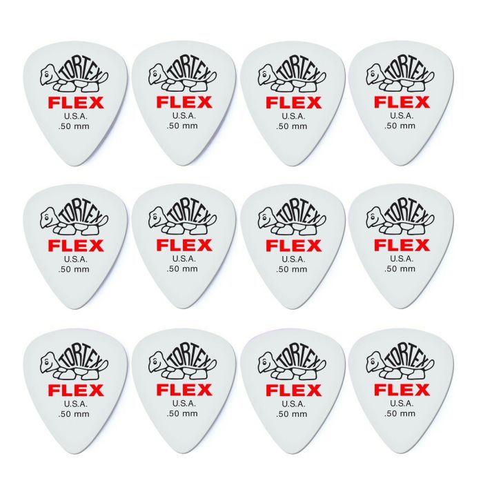 Dunlop 428P50 Tortex flex standard .5mm 12pz main product photo