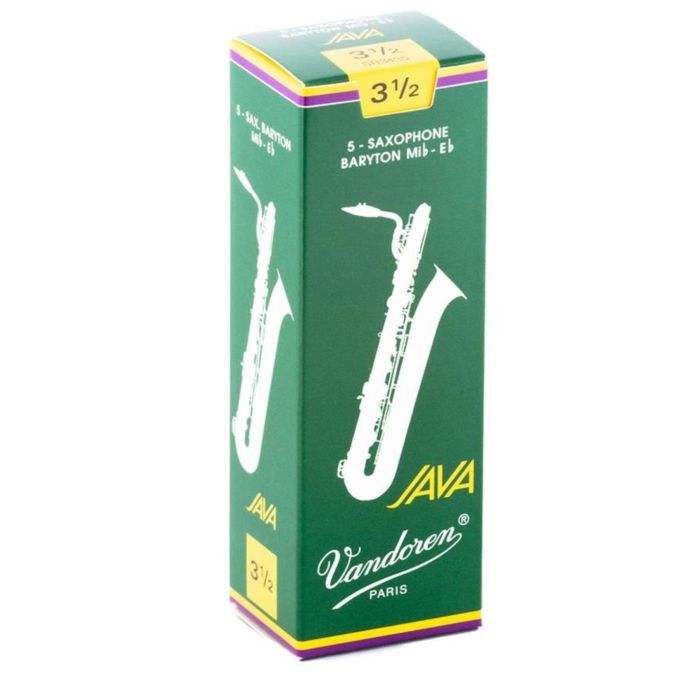 Ance Sax Baritono n. 3.5 Vandoren Java Verdi 5pz SR3435 main product photo