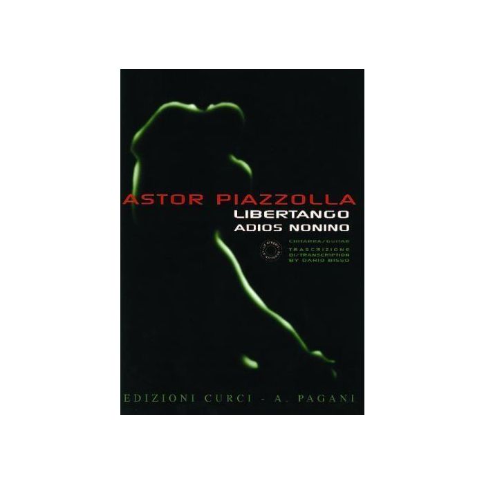 Piazzolla Libertango-Adios Nonino Chitarra con cd main product photo
