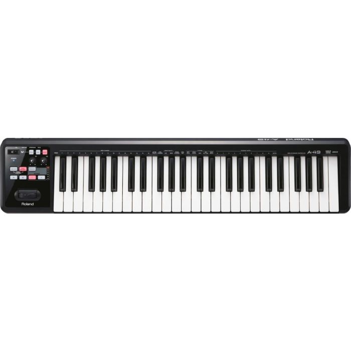 Roland A49BK 49 tasti black main product photo