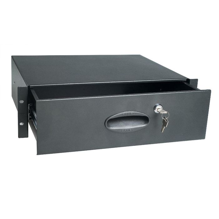 Cassetto Proel 3U rack 19" in acciaio black main product photo
