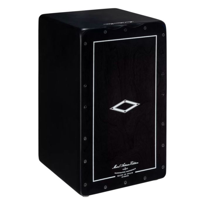 Meinl AETLSBK Cajon Artisan Tango Line Lite satin black main product photo