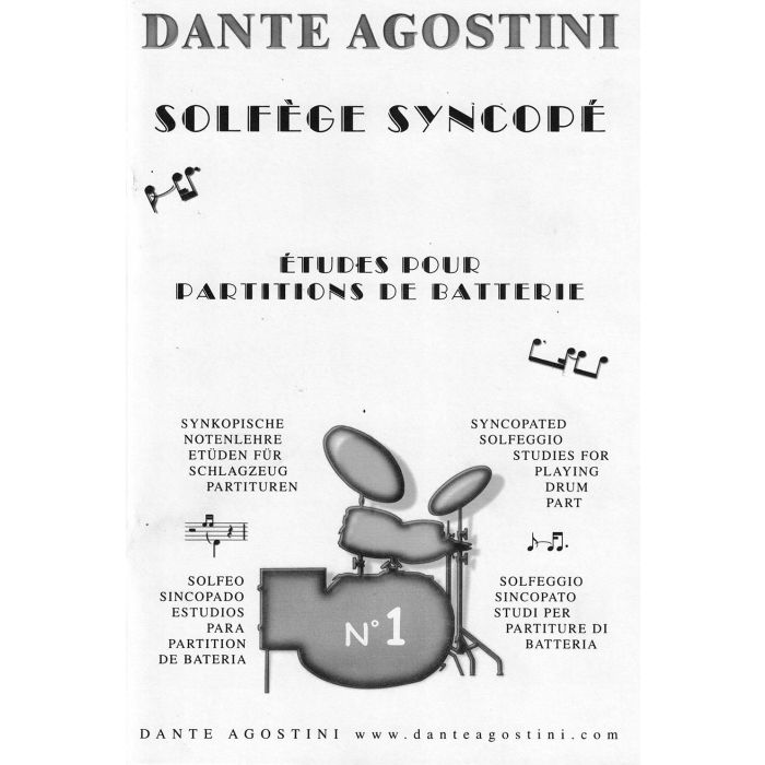 D. Agostini Solfeggio Sincopato Vol.1 main product photo