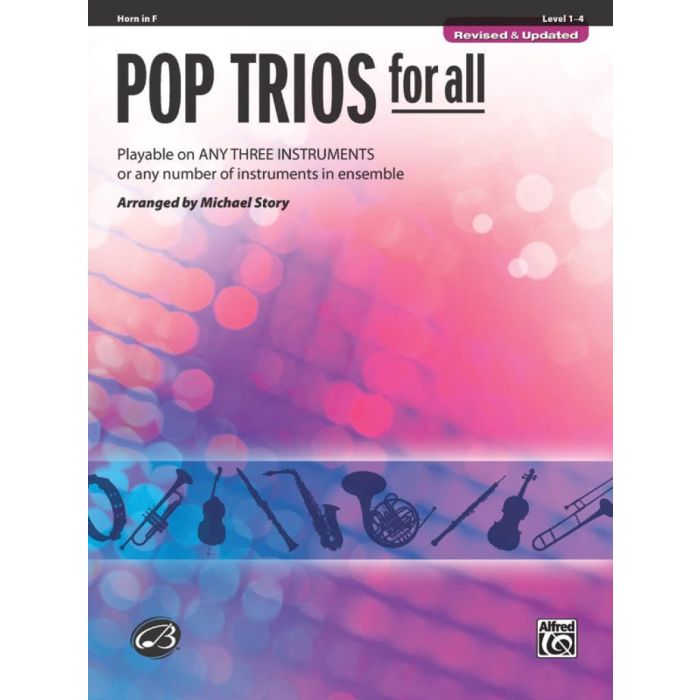 Pop Trios for all Arr. Micheal Story Book - F Horn main product photo
