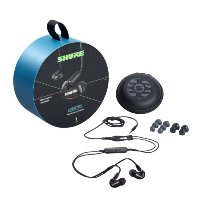 Auricolari SHURE SE215DYBK AONIC black main product photo