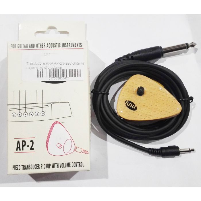 Pickup trasduttore a contatto KNA AP-2 con controllo volume main product photo