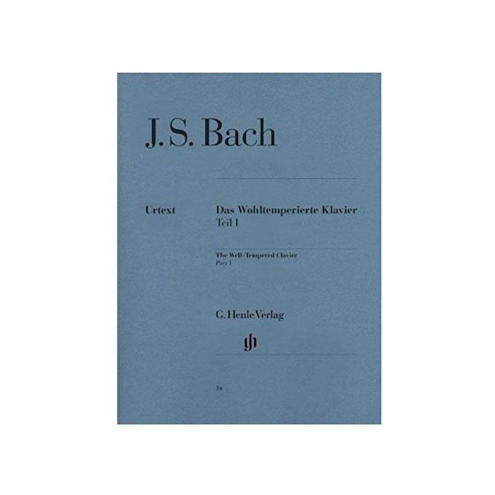 Bach Il Clavicembalo Ben Temperato 1 ed. Henle Verlag main product photo