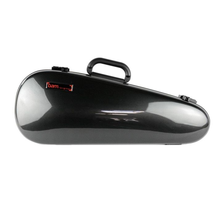 Custodia Bam Hightech Cabine violino 4/4 sagomata 2003XLC 1.2 kg Carbonio Nero main product photo
