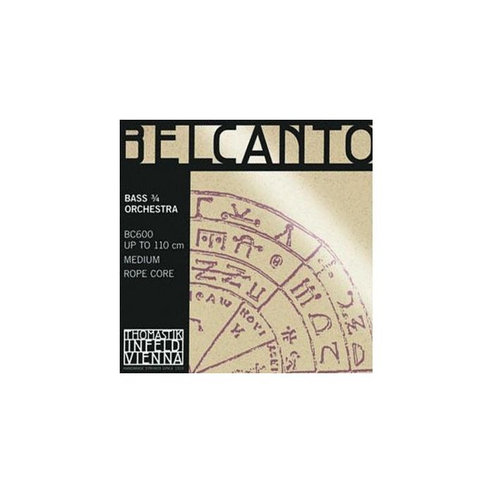 Corde Contrabbasso Thomastik BC600 Belcanto Orchestra SET 3/4 -4/4 main product photo