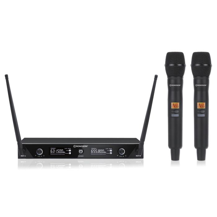 Rondson BE-1020/2MIC-2 Radiomicrofono doppio palmare main product photo
