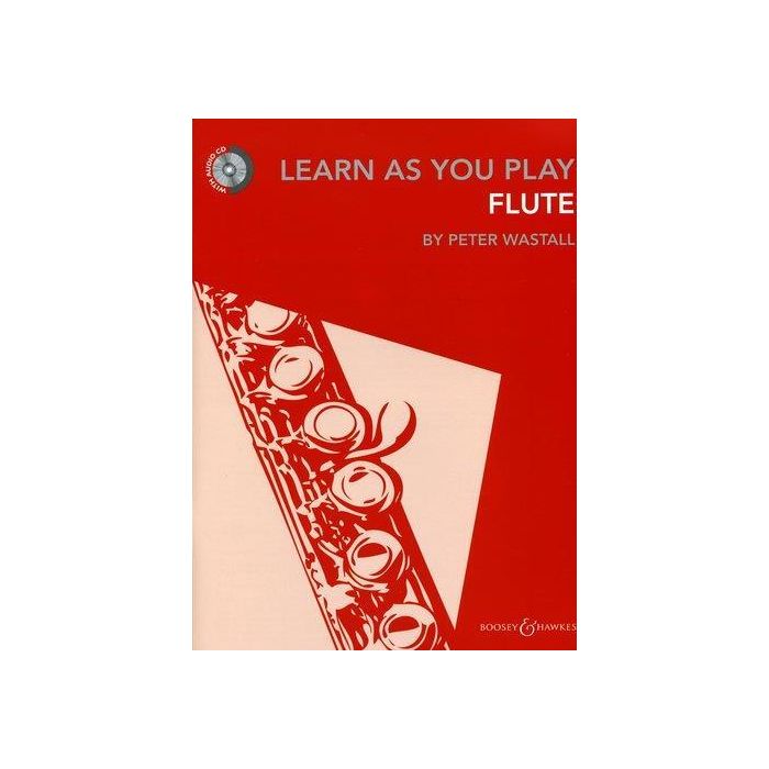 P.Wastall Learn as you Play Flute con cd main product photo