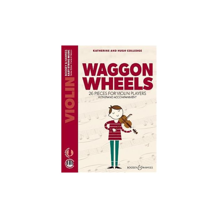 Waggon Wheels Violino e piano 26 pezzi facili con accompagnamento piano main product photo