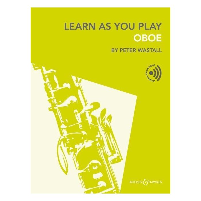 Learm As You Play Oboe Peter Wastall Book+Audio-Online per Oboe main product photo