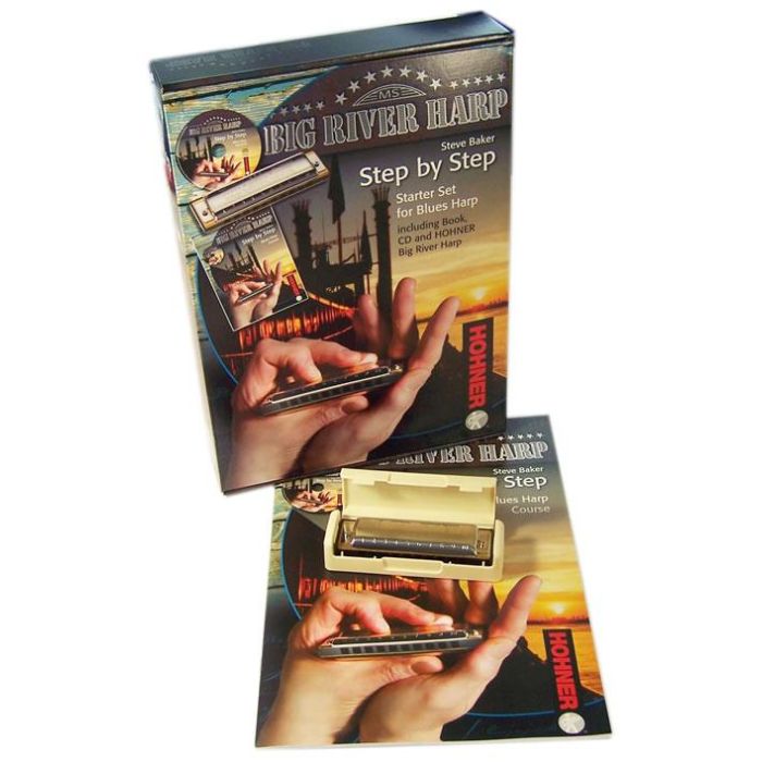 Armonica Hohner Big River con metodo e C D main product photo