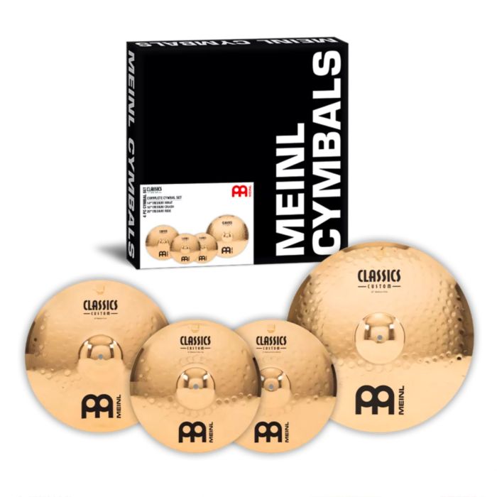 Meinl Classics Custom B10 HH 14 Crash 16" Ride 20" main product photo