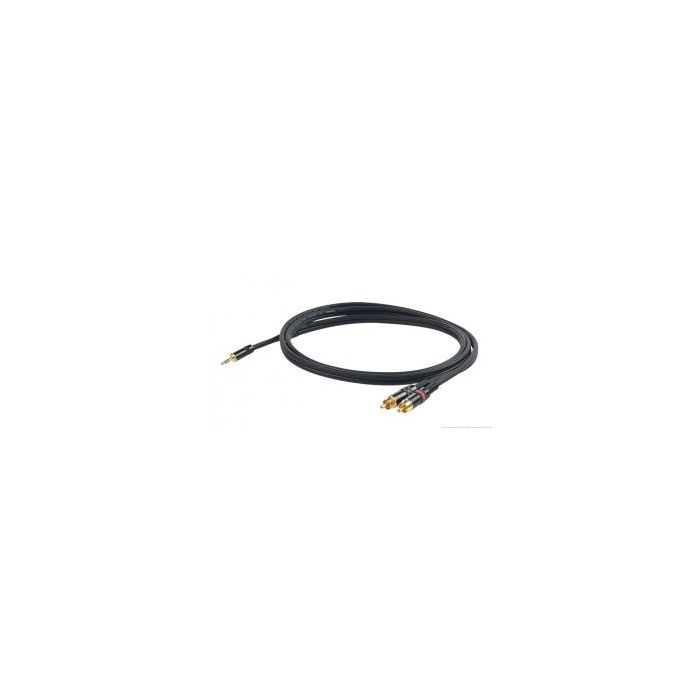 Cavo mini jack stereo/2 rca 3 mt Proel main product photo
