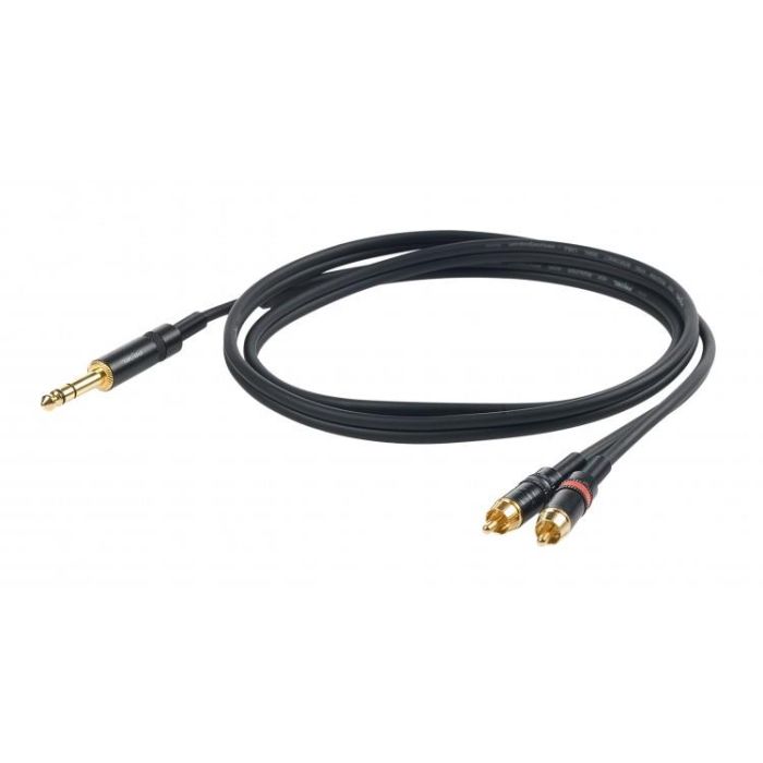 Cavo jack stereo/2 rca 3 mt Proel main product photo