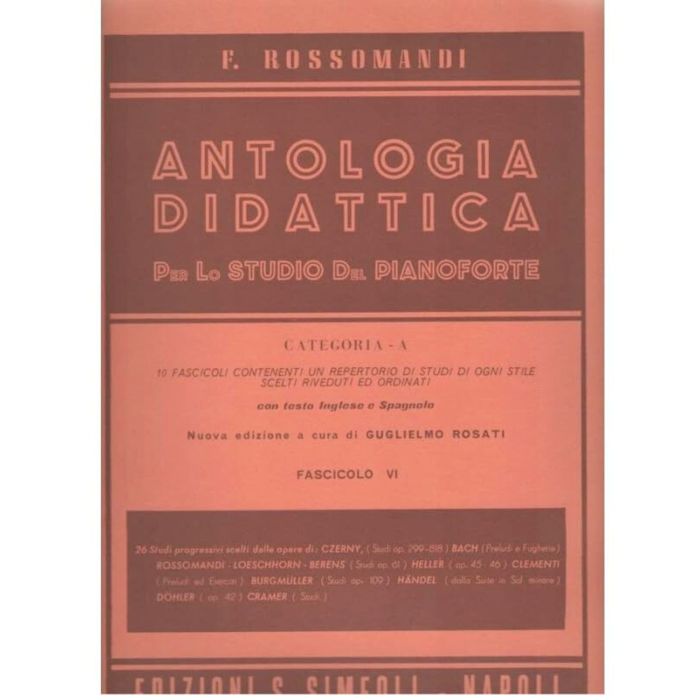 Rossomandi Antologia Didattica Cat.A 6 main product photo