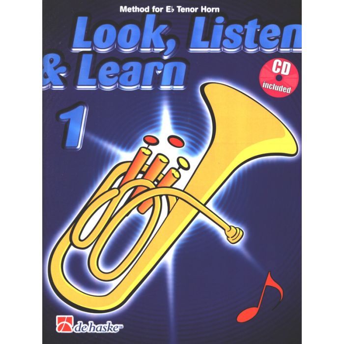 Look, Listen & Learn!Tenor Horn Eb Vol.1 con cd main product photo
