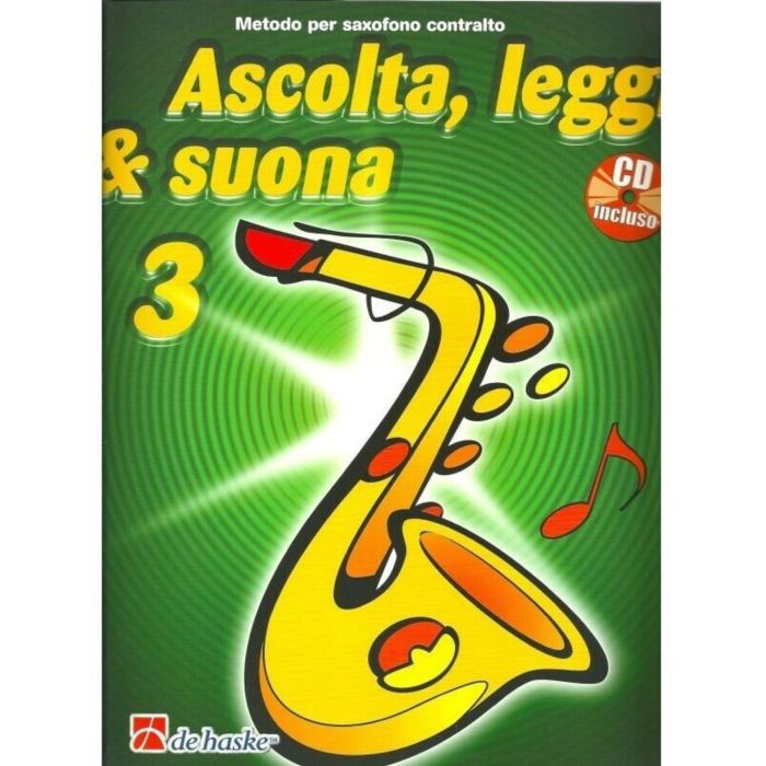 Ascolta, Leggi & Suona!Sax Alto Vol.3 con cd main product photo