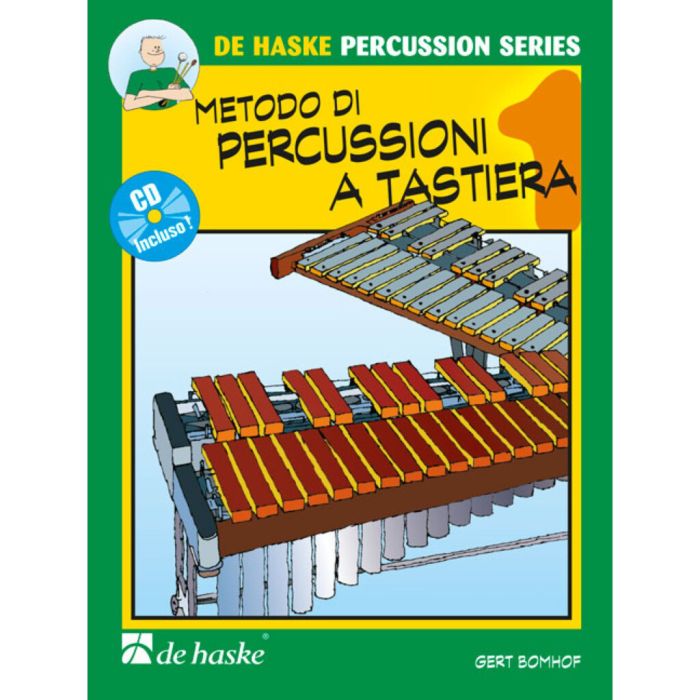 G.Bomhof Metodo di percussioni a tastiera Vol.1 Book+Audio-Online - Mallet Instruments main product photo