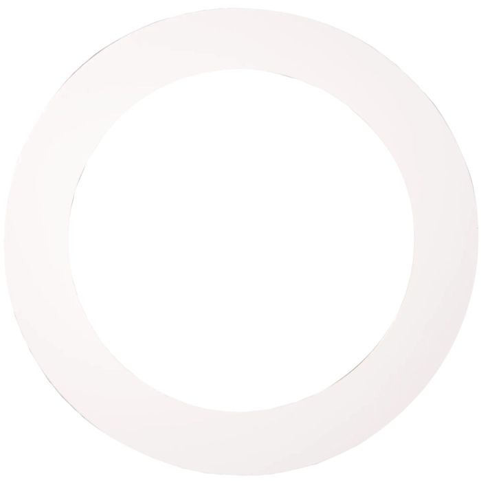 Cerchio per foro pelle Cassa Remo 5 1/2" Bianco Adesivo main product photo