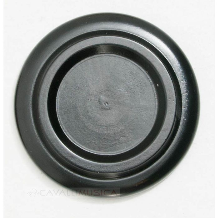 Piattini per pianoforte a coda rosewood 3 pz diametro 130mm nero main product photo