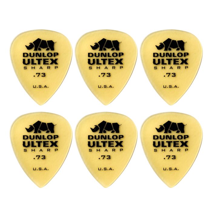 Dunlop 433P.73 Ultex Sharp .73mm 6 pack main product photo